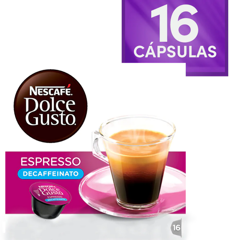 ESPRESSO DECAFFEINATO 16 CÁPSULAS