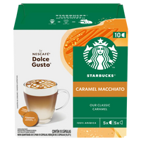 STARBUCKS CARAMEL MACCHIATO 10 CÁPSULAS