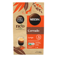 NEO Lungo Cerrado Orgânico 10 Cápsulas