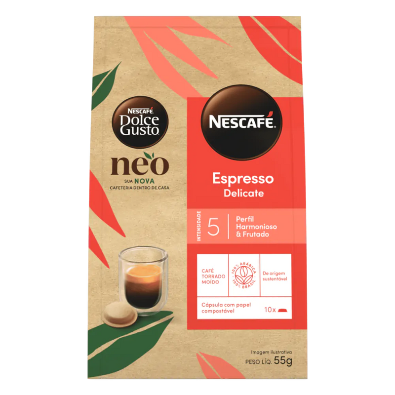 NEO Espresso Delicate 10 Cápsulas