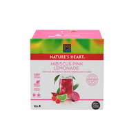 NATURE'S HEART HIBISCUS PINK LEMONADE 10 CÁPSULAS