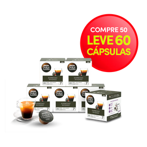 COMBO ESPRESSO INTENSO LEVE 60 PAGUE 50 CÁPSULAS